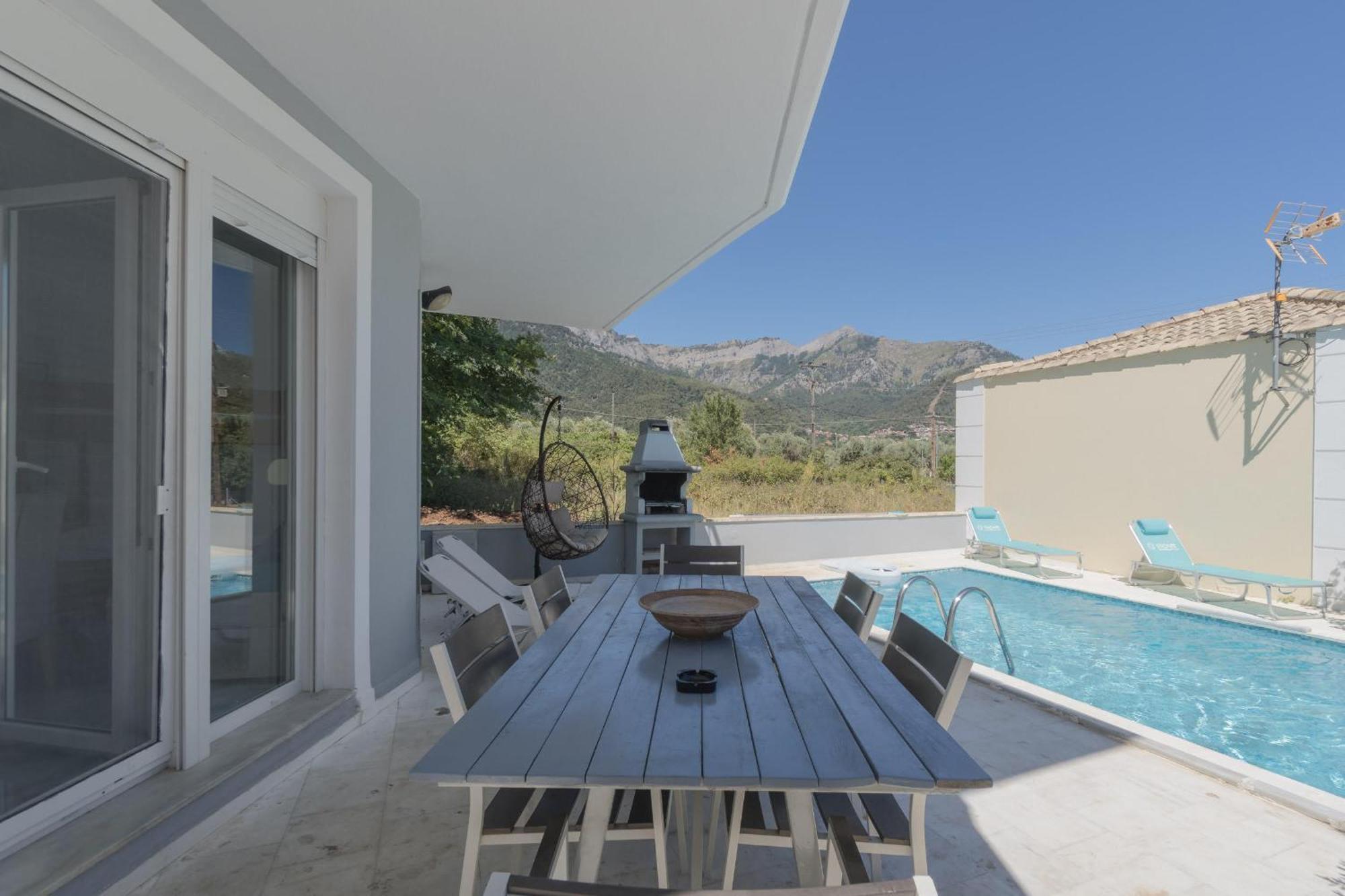 Diamanti Villa, Pool & Barbecue Skala Potamia Exterior foto