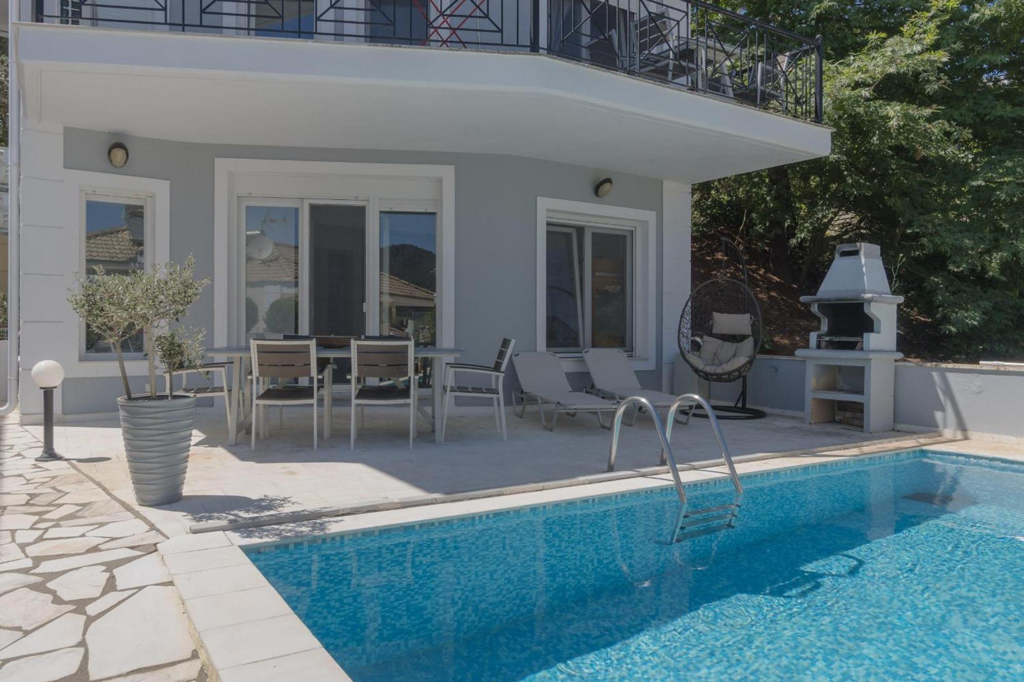 Diamanti Villa, Pool & Barbecue Skala Potamia Exterior foto
